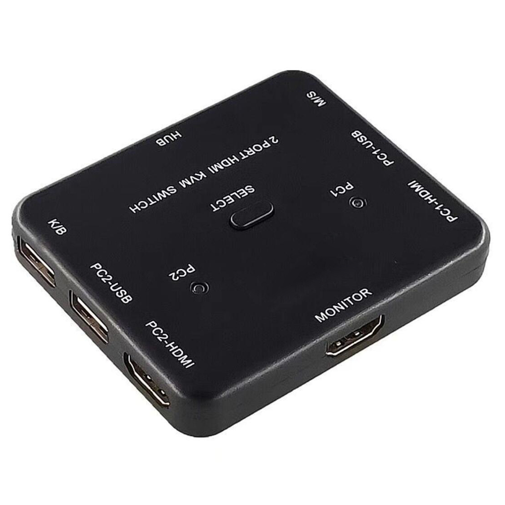 2 Ʈ HDMI KVM ġ 4K USB KVM ó ڽ (콺  Ű   ñ, usb )